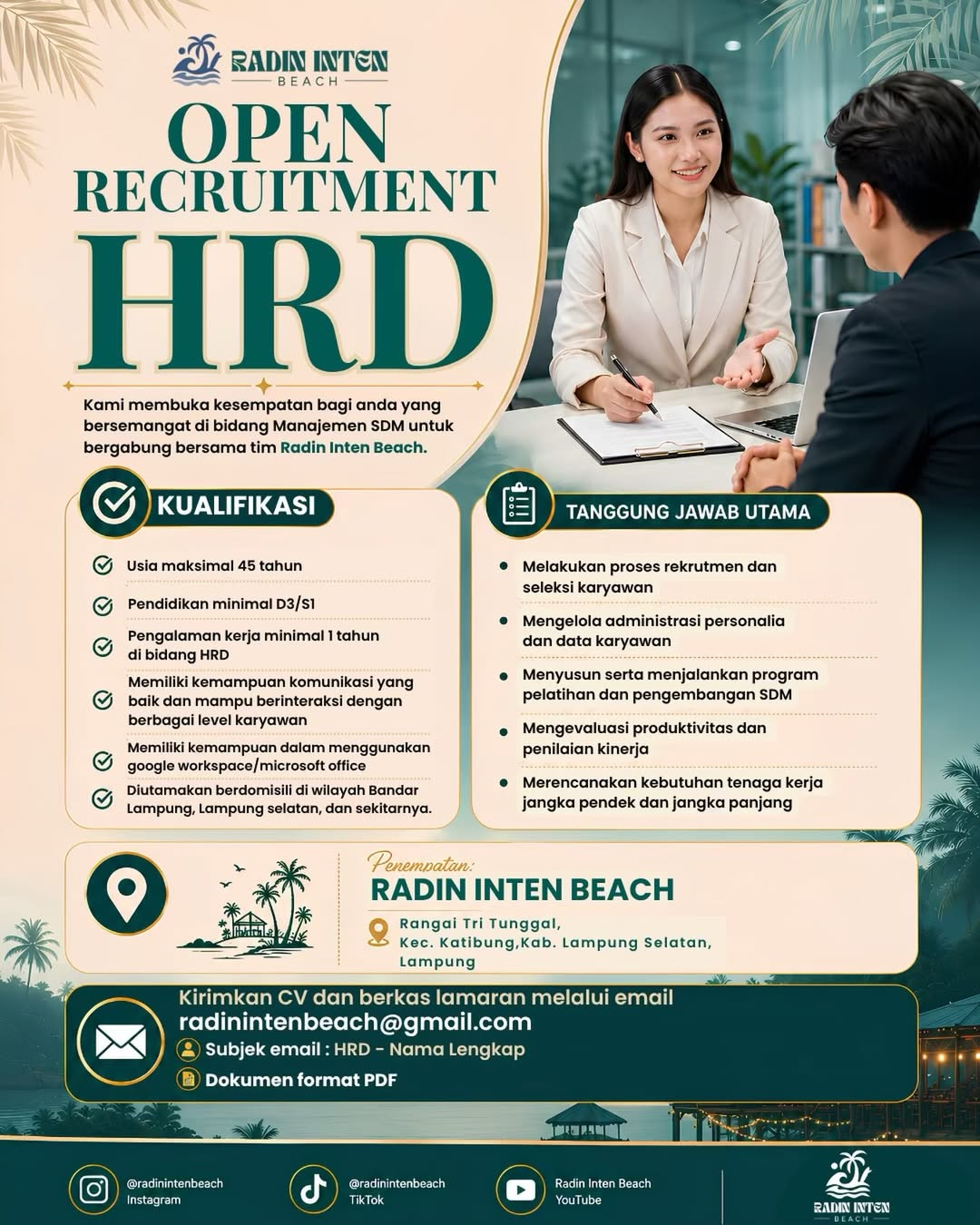 Poster HRD/Huma Resources Develpment