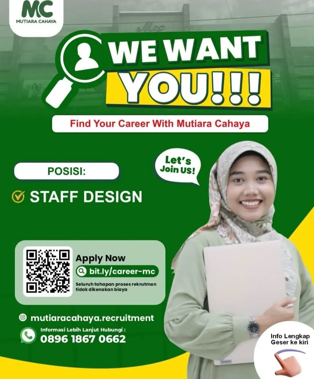 Poster Staf Design